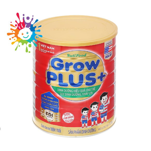 Sữa growplus đỏ 850g/1,5kg/1,65kg/2kg
