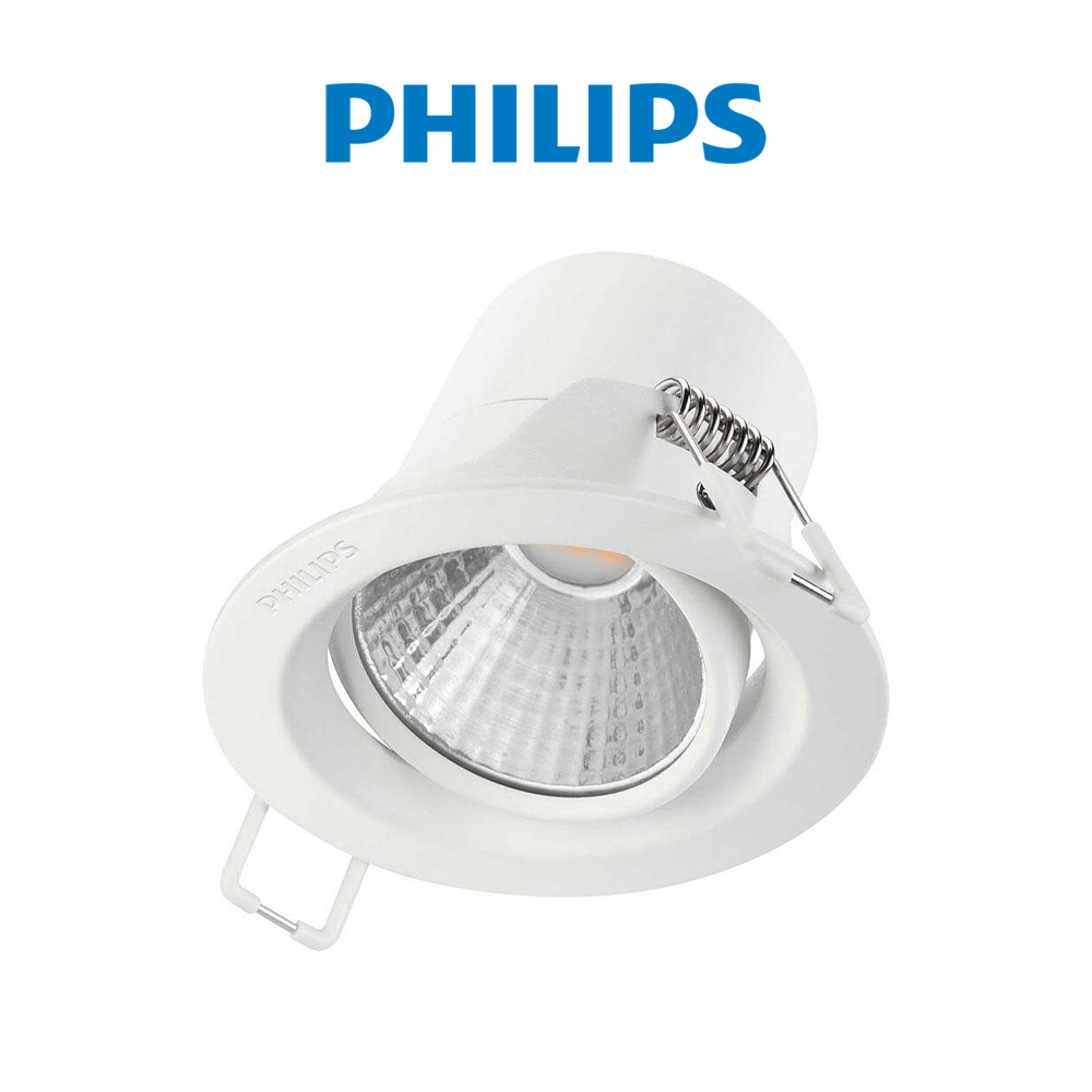 Đèn chiếu điểm Philips 59776 POMERON 070 5W vỏ trắng (Trung tính)