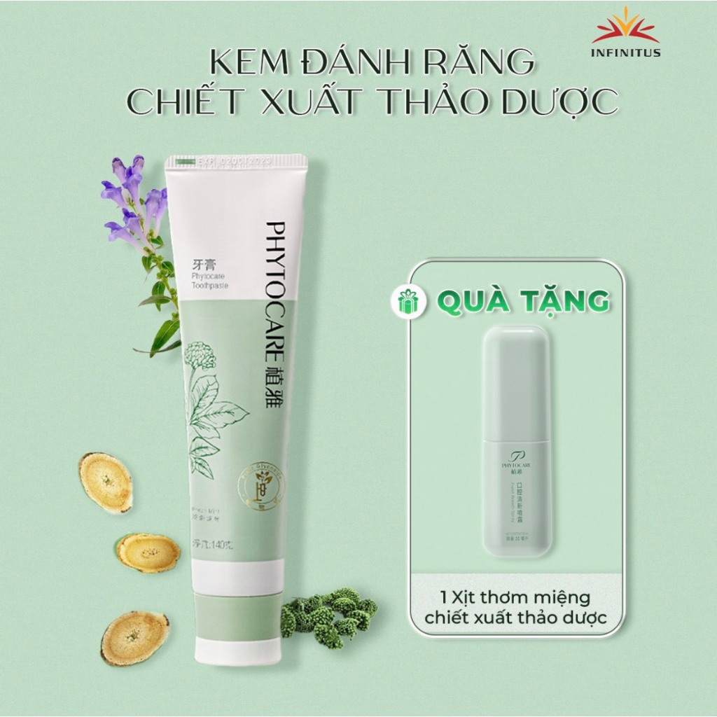 KEM ĐÁNH RĂNG INFINITUS GIẢM NHIỆT MIỆNG, THƠM MIỆNG, ĐÁNH BAY MẢNG BÁM
