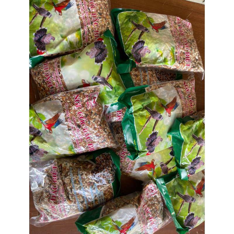 Hạt ngũ cốc dành cho cu gáy, các loại chim cảnh ăn hạt gói 400g
