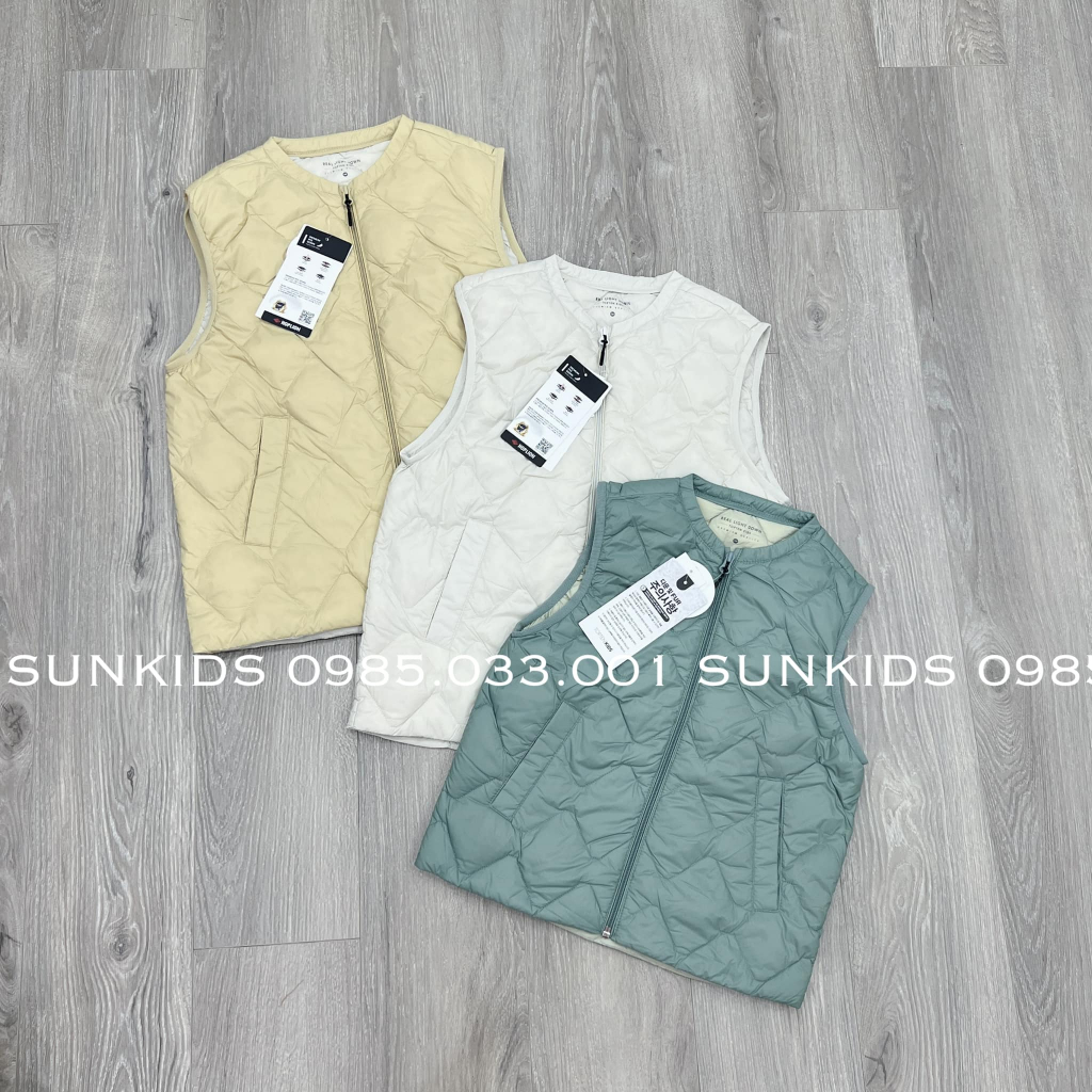 Gile bé trai bé gái lông vũ và siêu nhẹ xuất Hàn