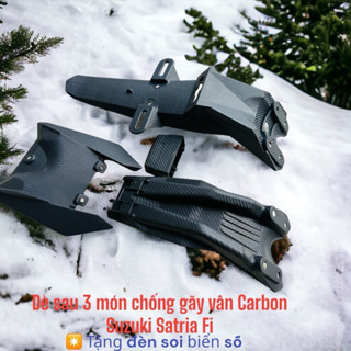 Bộ choá dè sau Suzuki Satria Fi gắn Raider Việt [ Tặng kèm 6 ốc bắt dè]