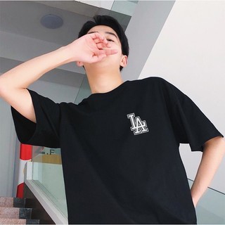 Áo thun nam nữ cổ tròn hottrend chữ in logo xếo chéo cá tính năng động AB03
