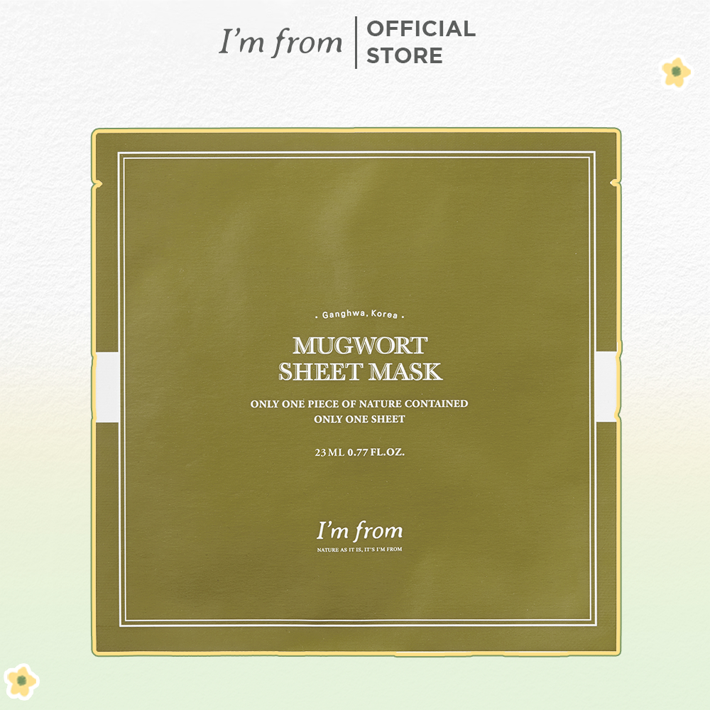 Mặt Nạ Dịu Da I'm from Mặt nạ Mugwort Sheet mask