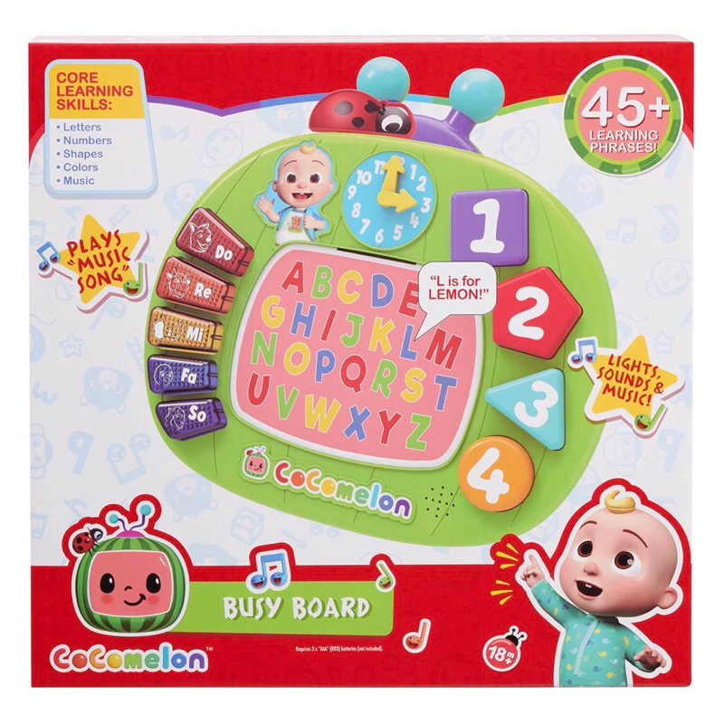 Đồ chơi bảng bận rộn của #CoComelon