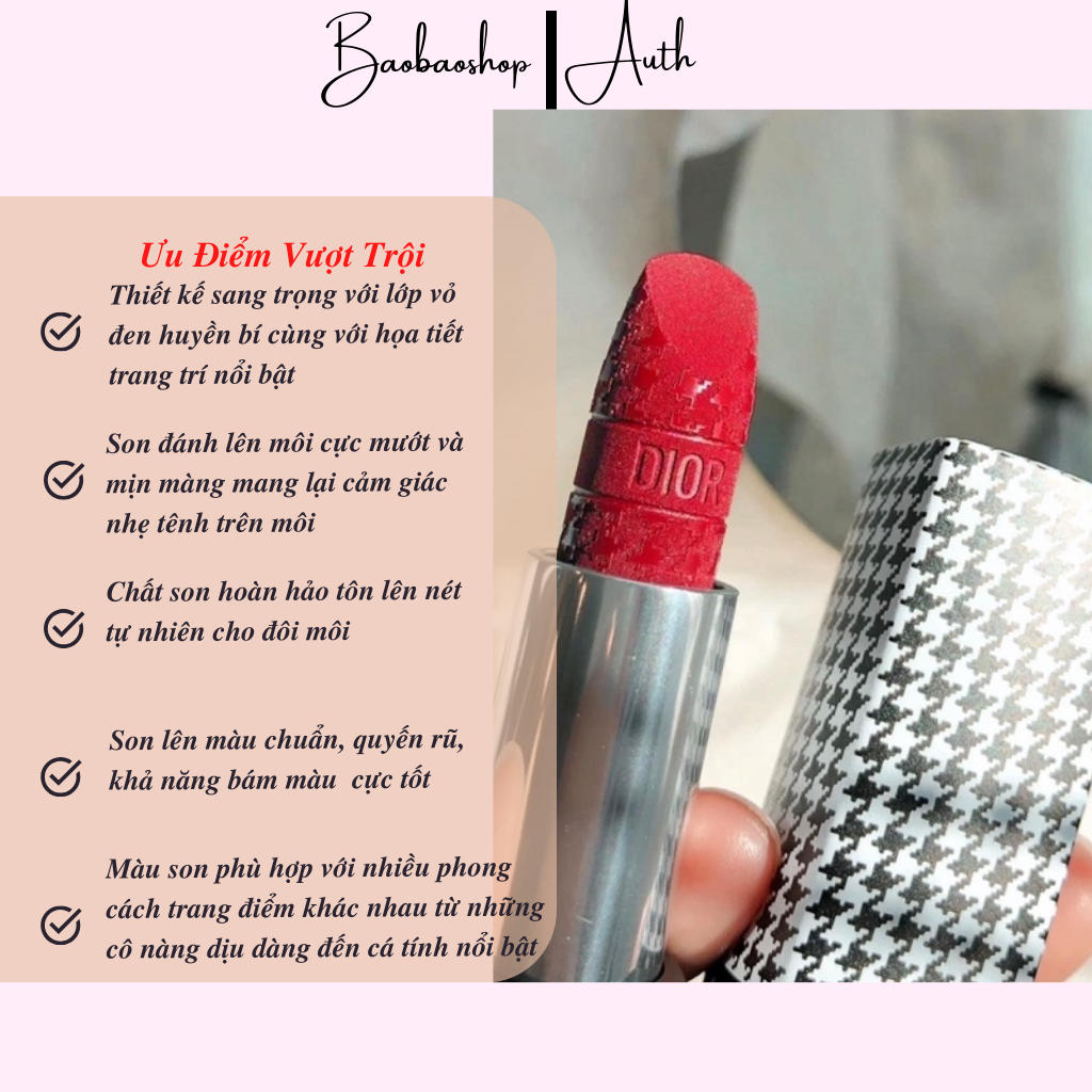 Son Rouge Dior New Look Edition 1.5g - Sự Sang Trọng và Đẳng Cấp Cho Đôi Môi