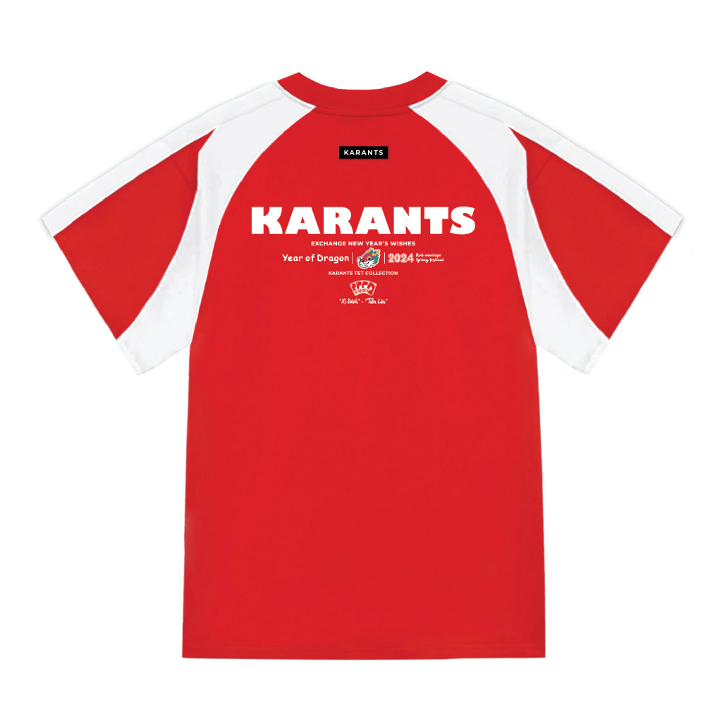 [BST Tết Karants 2024] - Áo thun Dragon Karants Local Brand Form Oversize - KR72