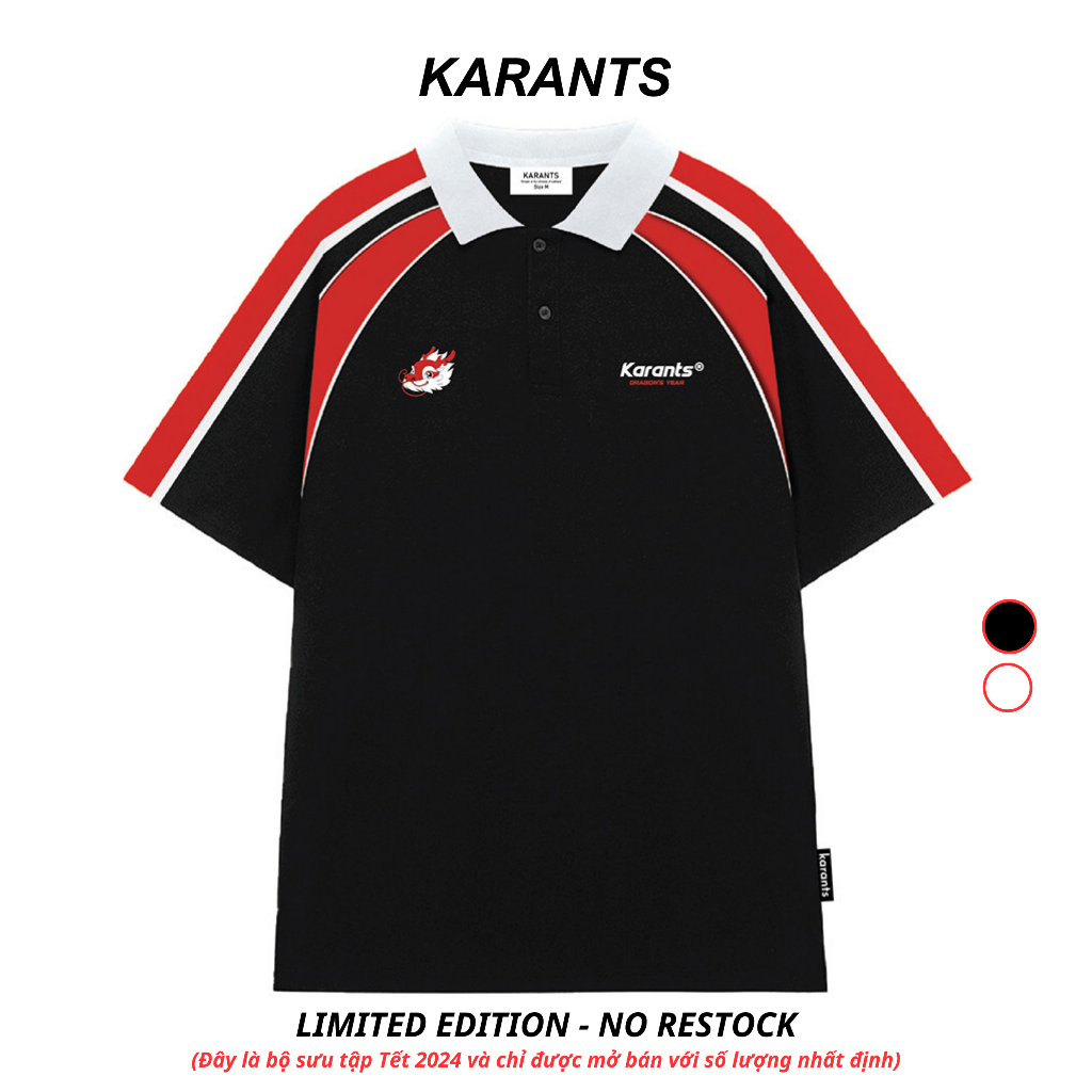 [BST Tết Karants 2024] - Áo polo Dragon Karants Local Brand Form Oversize - KR73