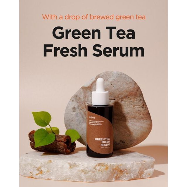 Tinh chất / Sữa dưỡng chiết xuất trà xanh Isntree Green Tea Fresh Serum 50ml / Emulsion 120ml