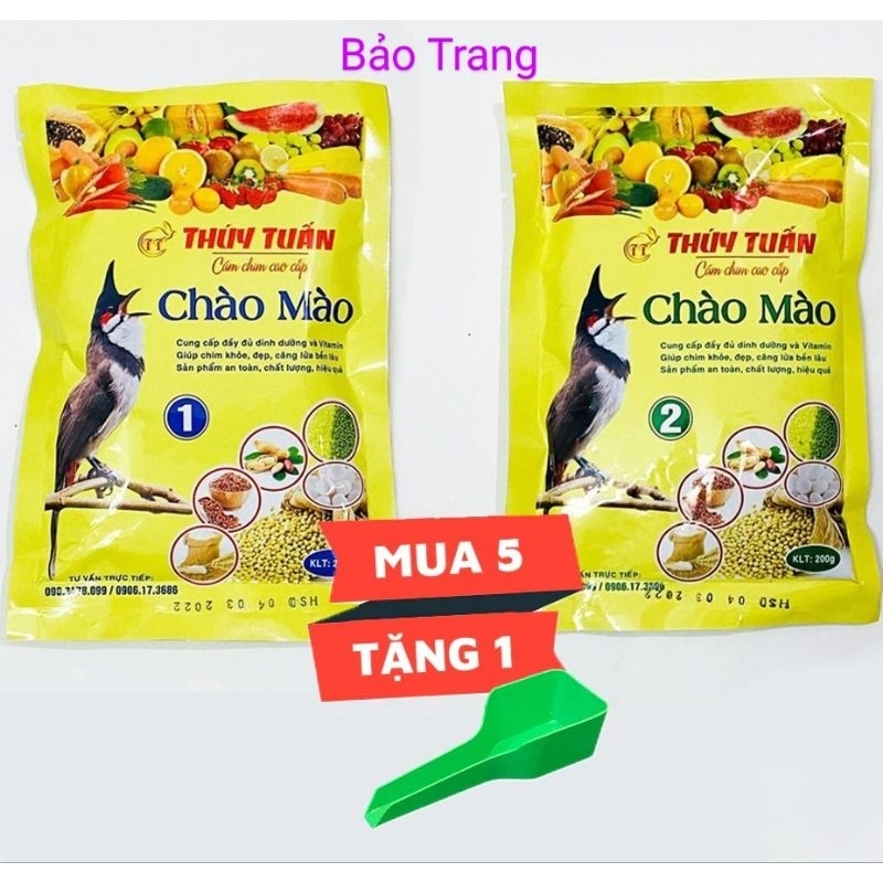 Cám chim chào mào Thúy Tuấn số 1 ,số 2 cao cấp 200gram - Bảo Trang