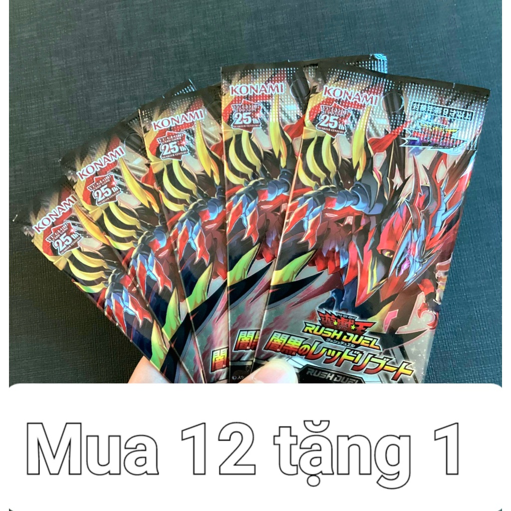 01 Túi Bài Yugioh  Red-Reboot of Darkness