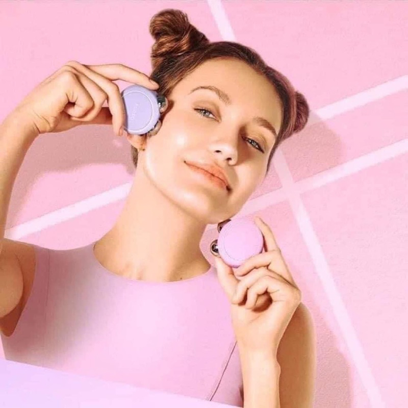 Combo máy nâng cơ Foreo Bear mini+ serum