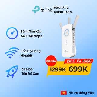 [Hỏa Tốc] Kích sóng wifi (Wifi khong day) TP-Link Chuẩn AC 1750Mbps RE450