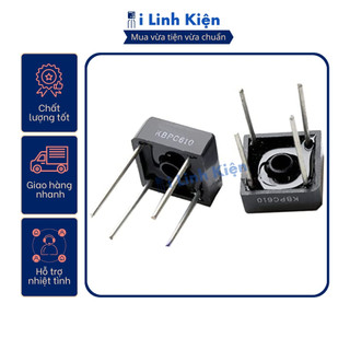 Kbpc610 diode cầu 6a 1000v dip-4