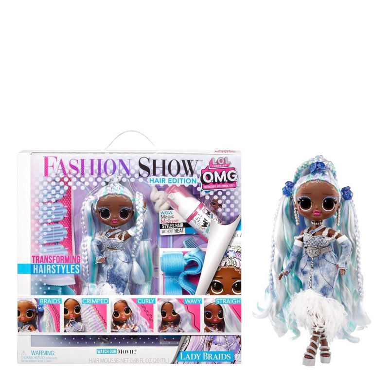 Set biến hoá tóc #LOL #Surprise #OMG #Fashion #Show #Hair