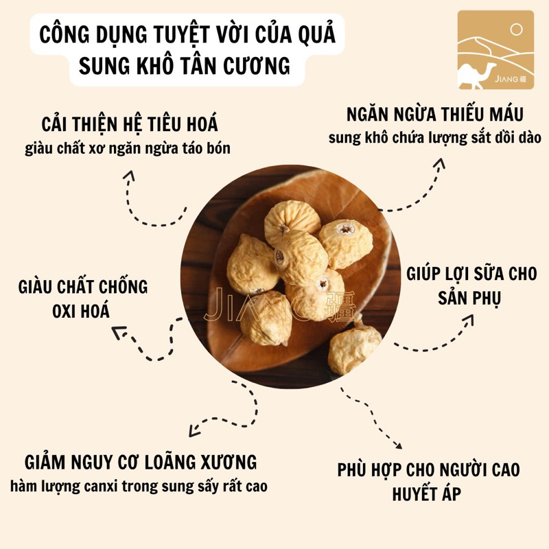 Quả sung khô Tân Cương Thượng Hạng  Jiang