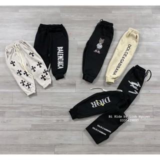 quàn nỉ joger các mẫu mới nhất bo gấu trẻ em, quần nỉ cho bé trai bé gái, TABA KIDs