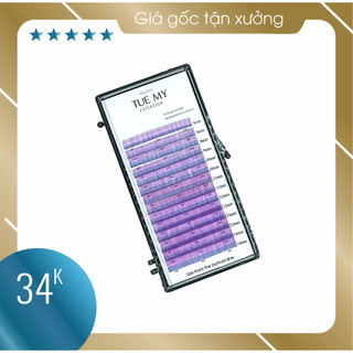Tím nhạt 2 - mi lụa màu classic 0.07 mix size