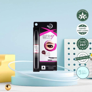 Mascara chuốt mi ashley premium a188 - 2 đầu mảnh giúp mi cong dày, không trôi, không lem - thái lan