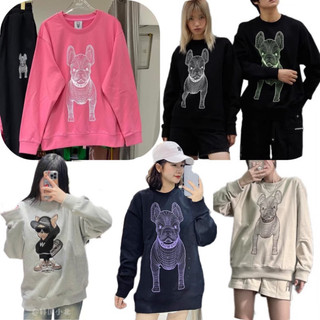 | 16 mẫu new | áo sweater lf basic trơn from nam nữ dưới 85kg sẵn hàng