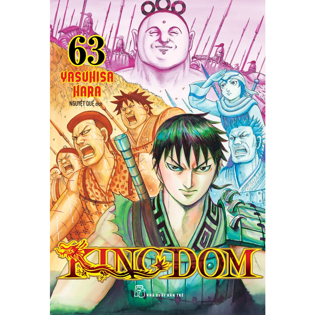 Sách - KINGDOM - Tập 63 - Tặng Kèm Thẻ Hình Nhân Vật - Yasuhisa Hara