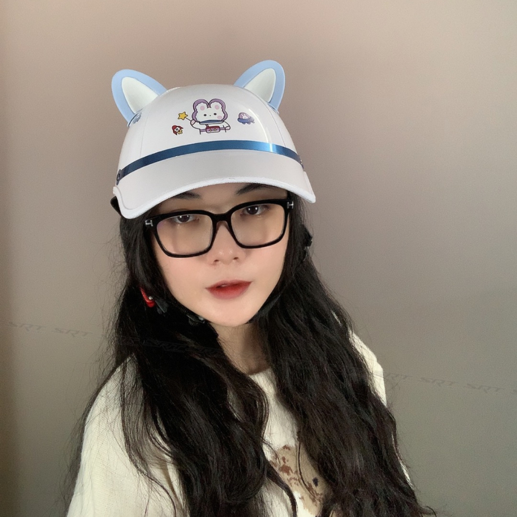 Mũ BảO HiểM 1/2 VARO Tem Dễ Thương - NóN KếT ChíNh HãNg