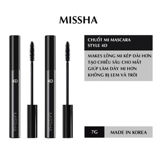 Chuốt Mi Missha 4D Mascara 7g