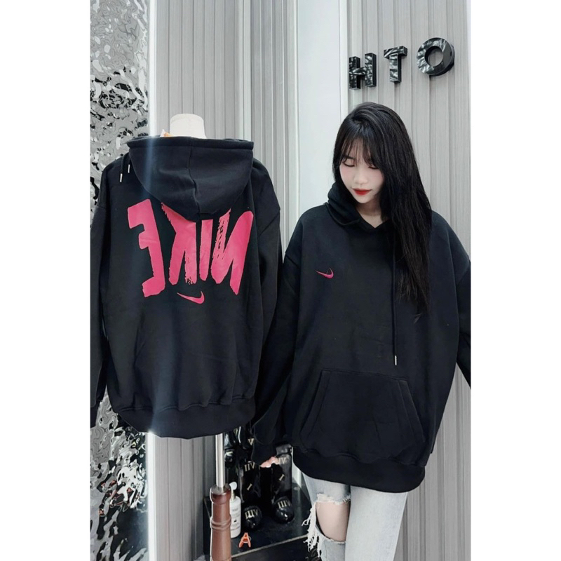 Áo hoodie Like phẩy in 2 mặt from rộng dày dặn VAA588
