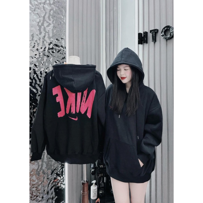Áo hoodie Like phẩy in 2 mặt from rộng dày dặn VAA588