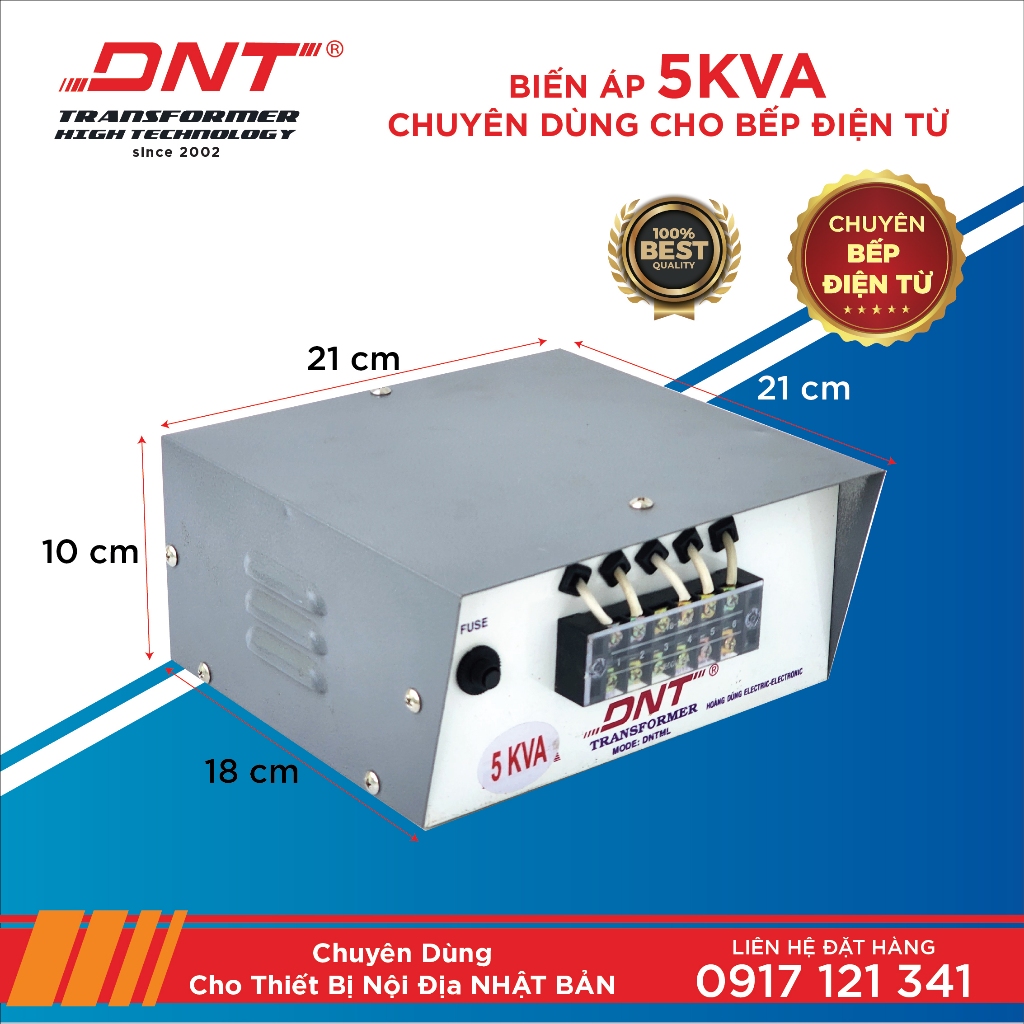 BIẾN ÁP,ĐỔI NGUỒN DNT CHO BẾP TỪ 200V VÀ CÁC THIẾT BỊ ĐIỆN NHẬT BẢN