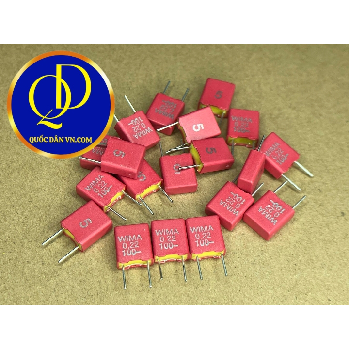 Tụ điện Wima MKS2 0.22UF 100V