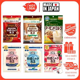 Kẹo uha matcha/sữa muối/kem tươi/đậu đỏ mikakuto tokuno nội địa nhật