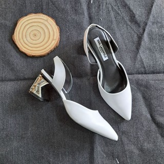 Giày Slingback KARL LAGERFELD da thật Sale