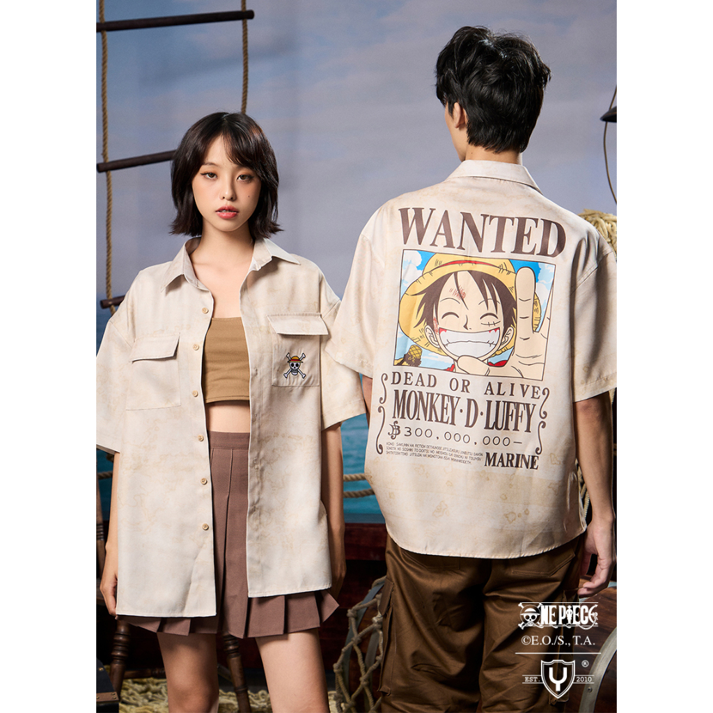 Áo Sơ Mi Nam Tay Ngắn Nhanh Khô Thời Trang Thương Hiệu Y2010 BST Thiết Kế ONE PIECE 34 22681 |YaMe|