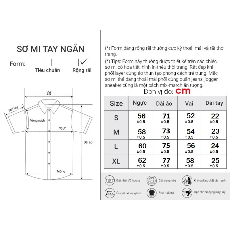 Áo Sơ Mi Nam Tay Ngắn Nhanh Khô Thời Trang Thương Hiệu Y2010 BST Thiết Kế ONE PIECE 34 22681 |YaMe|