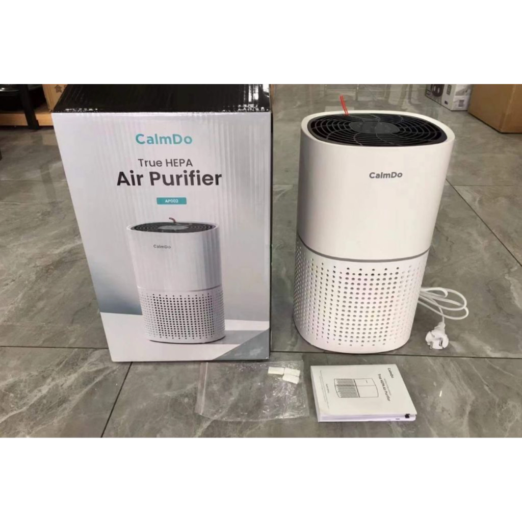 Máy lọc không khí CalmDo AP002 HEPA loại bỏ vi khuẩn khử mùi phù hợp căn hộ dưới 60m2 bảo hành 12 tháng