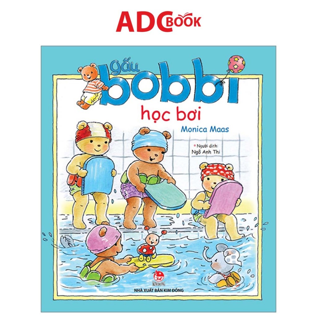 Sách- Gấu Bobbi Học Bơi