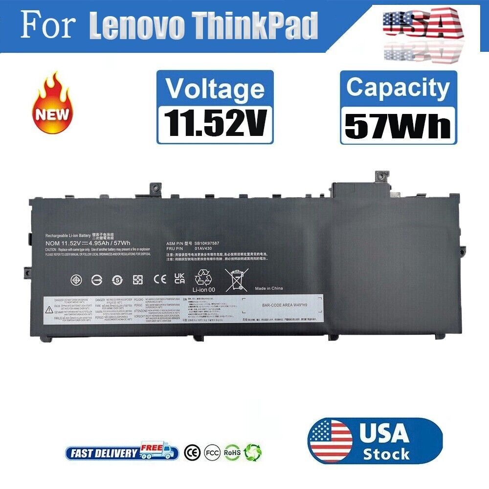 PIN Lenovo Thinkpad X1 Carbon 01AV431 01AV494 SB10K97588 01AV430