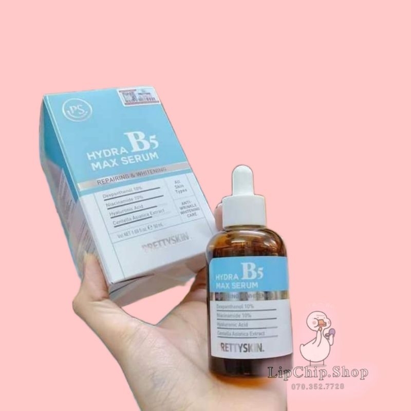 Tinh Chất PrettySkin Hydra B5 Max Serum 50ml (chai)