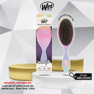  Lược chải gỡ rối Wetbrush size chuẩn họa tiết đa sắc (WAST)