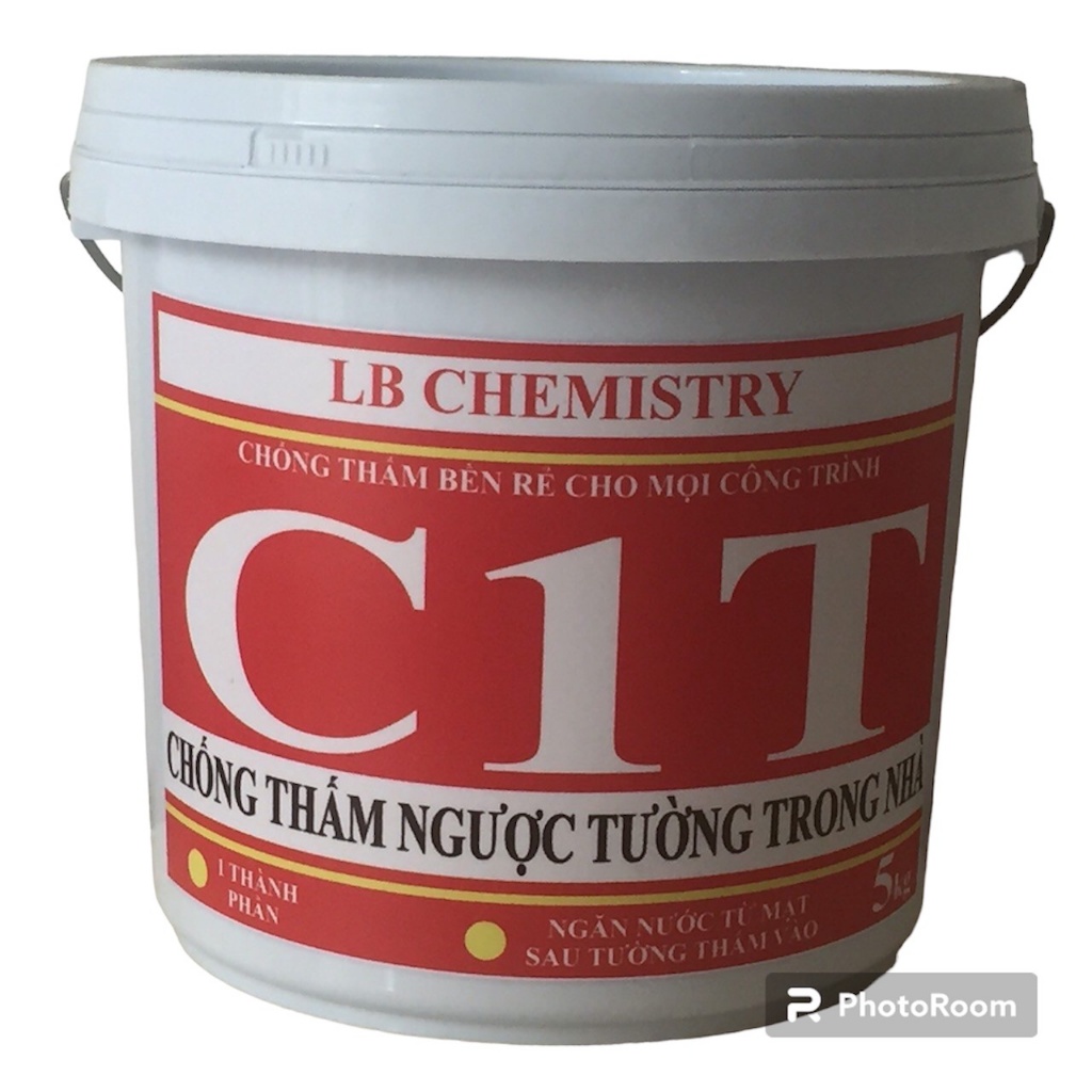 CHỐNG THẤM NGƯỢC TƯỜNG TRONG NHÀ - C1T (5kg)