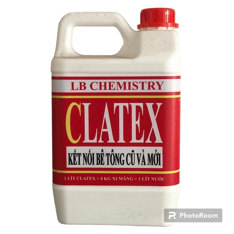 Phụ gia kết nối bê tông cũ và mới CLATEX (đậm đặc 2lít)