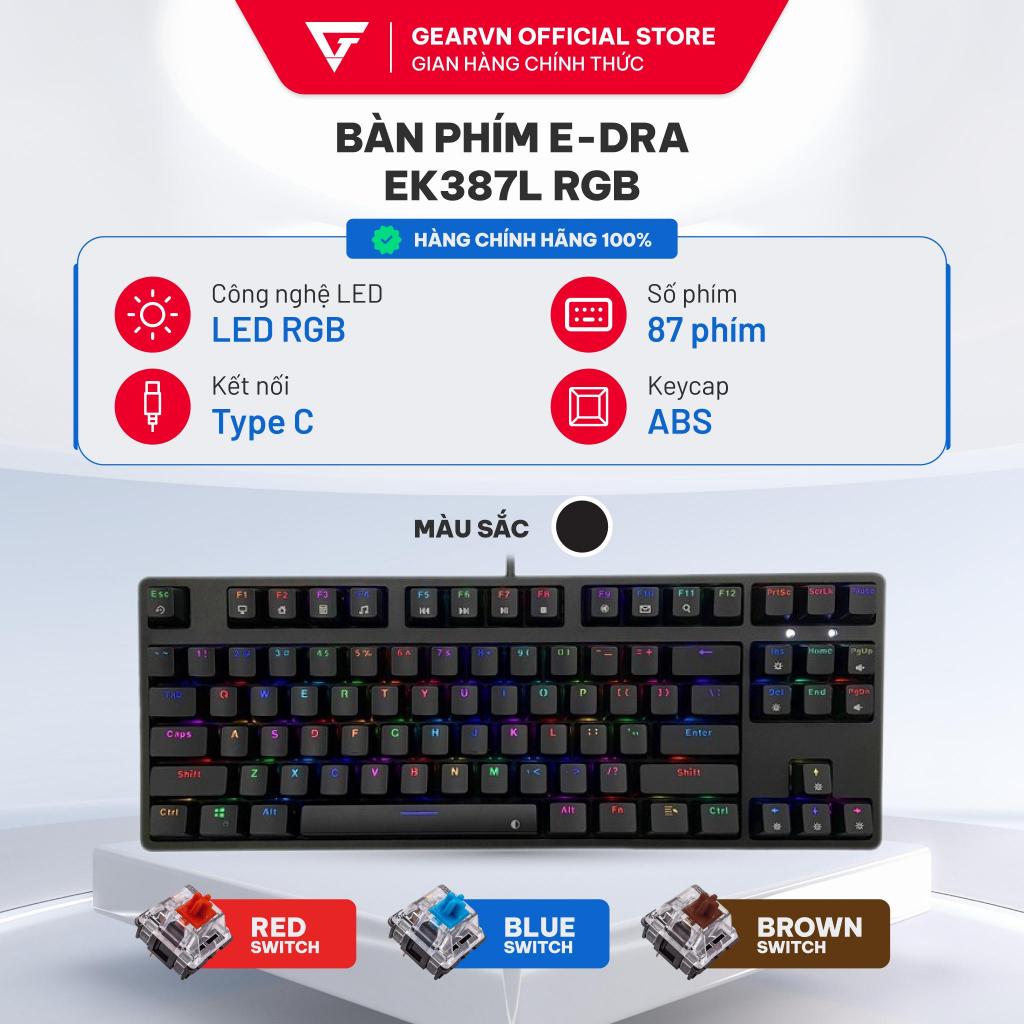 Bàn phím E-Dra EK387L RGB