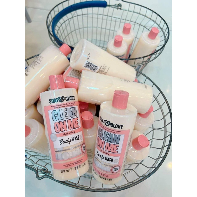 Sữa Tắm Clean On Me Soap And Glory Hồng 250ml