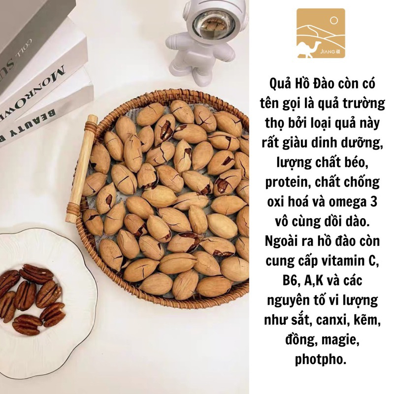 Hồ Đào Sấy Bơ Sữa Tân Cương giòn tan, béo ngậy nguyên vỏ - Jiang