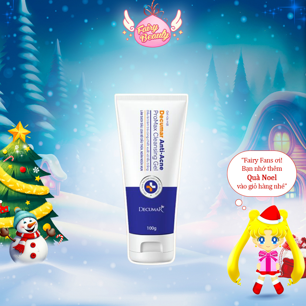 Gel Rửa Mặt Cho Da Mụn Giúp Làm Sạch Sâu & Thông Thoáng Lỗ Chân Lông Anti - Acne Promax Cleansing Gel 100g