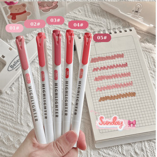 SÉT 5 Bút đánh dấu DIY highlight dạ quang 30 màu lựa chọn
