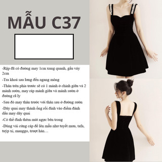 RẬP GIẤY A0 ĐẦM XOÈ 2 DÂY MÃ C37