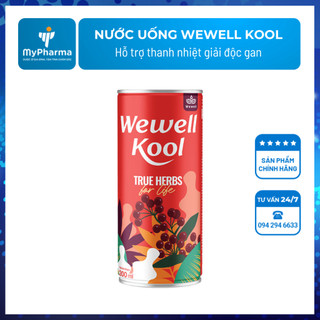Nước uống thảo dược WEWELL KOOL - Hỗ trợ thanh nhiệt giải độc gan