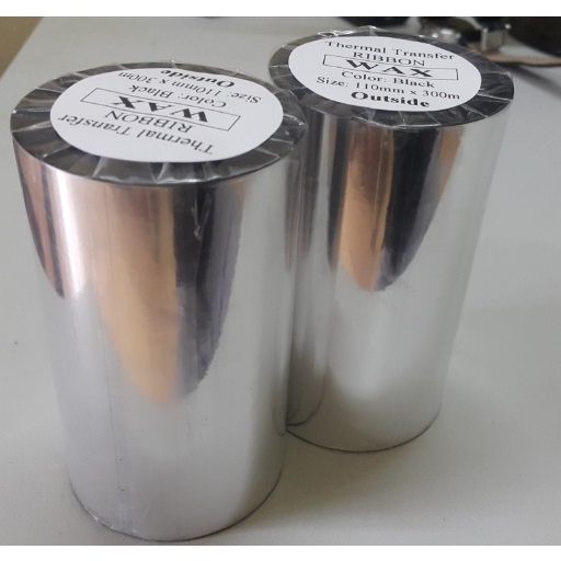 MỰC IN RIBBON WAX 110MMX300M CHO MÁY GODEX G500